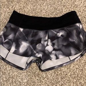 Lululemon running athletic shorts